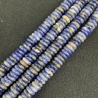 Perles de pierre naturelle de haute qualité 4*12mm, rondelles d'agate œil de tigre, perles de cristal naturel, disques plats pour la fabrication de bijoux