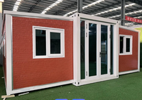 Rumah Kontainer Portabel yang Dapat Diperluas, Tata Letak Kustom, Mudah Dibongkar, untuk Akomodasi di Lokasi