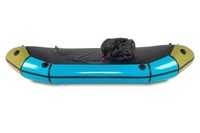 Packraft gonflable rapide 2026 pour 1 personne en PVC/TPU pour eaux vives, idéal pour la pêche et l'aventure en rivière