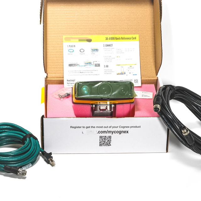 Cognex 3d-a1000-dim-l 3d Vision System Laser Displacement Camera W/ Cables New Original Ready Stock Industrial Automation Pac D