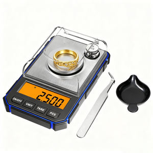 고정밀 100g 디지털 포켓 스케일 골드 다이아몬드 무게 0.001g LCD 측정 보석 스케일 배터리 전원 크라 스케일 - Product Image 1