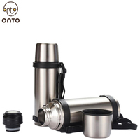 directe 1100ml Offre Spéciale américain Portable isolé sous vide en acier inoxydable bouilloire à thé bouilloire flacon d'eau