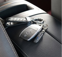 Porte-clés LED universel antistatique tendance, accessoire éliminateur d'électricité, boucle de dégagement rapide en métal pour pendentif de clé de voiture