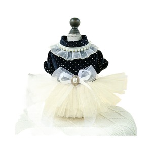 Vestido tutú estilo princesa para perros y gatos, ropa bonita para mascotas con patrón <span class=keywords><strong>de</strong></span> puntos <span class=keywords><strong>de</strong></span> poliéster para las cuatro estaciones - Product Image 5
