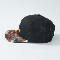 Gorra de Béisbol Personalizada al por Mayor de Alta Calidad con Logotipo Bordado, Gorra Trucker Personalizada con Diseño Impreso