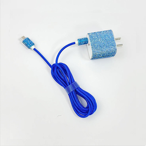 <span class=keywords><strong>Cable</strong></span> USB-C <span class=keywords><strong>con</strong></span> Diseño de Broca de Moda - <span class=keywords><strong>Cable</strong></span> de Carga Brillante de 1 Metro para Teléfono/Banco de Energía - Product Image 3
