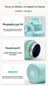 Logo personnalisé 18oz 32oz Bouteille d'eau isolée polyvalente à double paroi avec support pour téléphone Magsafe en acier inoxydable 304 prêt - Product Image 5