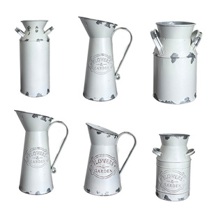 Vaso di <span class=keywords><strong>fiori</strong></span> retrò vaso moderno vaso vaso di <span class=keywords><strong>fiori</strong></span> americani <span class=keywords><strong>fiori</strong></span> secchi <span class=keywords><strong>fiori</strong></span> secchi <span class=keywords><strong>da</strong></span> giardino secchio di ferro - Product Image 2