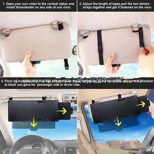 Accesorios para Automóviles de Alta Calidad, Visera Solar Polarizada para Automóvil con Cierre - Product Image 4