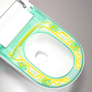Toilette automatique de rinçage au sol avec télécommande - Product Image 3
