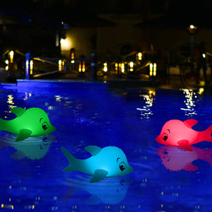 Customized Outdoor Solar <strong>Floating</strong> <strong>Pool</strong> Led Waterproof Lights For Swimming <strong>Pool</strong> And Outdoor Christmas Decorations - Product Image 1