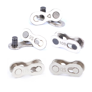 Connecteur GFD pour chaîne de bicyclette, joint à maillons <span class=keywords><strong>rapide</strong></span>, boutons magiques, pince à boucle pour 6/7/8/ 9/10/11/12 vitesses - Product Image 1