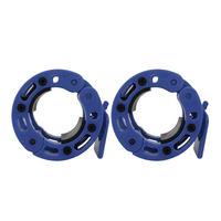 Collier de serrage rapide pour haltères en plastique et aluminium de 25/28/30/50 mm, pour entraînement en salle de sport, avec clip magnétique