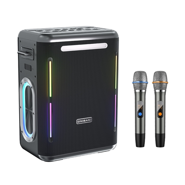 Sinoband Party 1981 Sound Portable Speaker IPX7 Waterproof Wireless Speaker with 300W Loud Hi-Fi Stereo Sound 24H Playtime