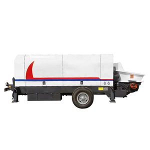 เครื่องปั๊มคอนกรีตแบบลากจูงกำลังสูง HBTS60 สำหรับงานก่อสร้างแบบอัดแรง - Product Image 1