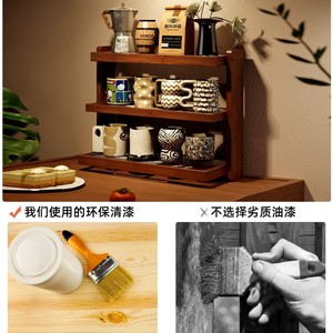 Cup storage rack for office workstations, coffee cup holders, desktop tea and <b>teacup</b> holders, multi-tiered water cup storage - Product Image 1