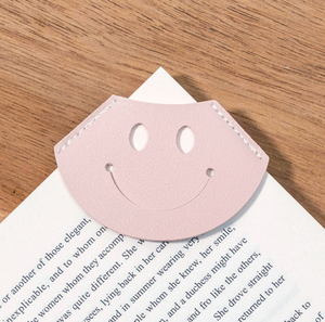 Il Nuovo Segnalibro in Pelle PU con Faccina Sorridente, un Segnapagina Portatile, Ottimo Regalo per Compagni di Classe - Product Image 5