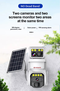 Icam365 Dual Lens Solar CCTV Camera Wifi 4G SIM Card CMOS Sensor Low Consumption Outdoor <strong>Security</strong> <strong>System</strong> with PIR Alarm - Product Image 2
