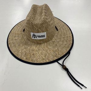 Chapeaux de paille personnalisés bon marché, amérique sombrero plage sauvetage de surf vente <span class=keywords><strong>en</strong></span> gros chapeaux de paille - Product Image 2