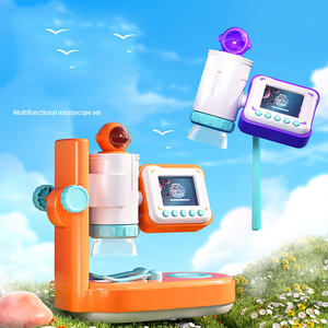 Kit Microscopio Intelligente Portatile per Esperimenti Educativi per Bambini, Kit Scientifico STEM, Giocattoli per l'Esplorazione della Natura e Divertimento in Famiglia - Product Image 5