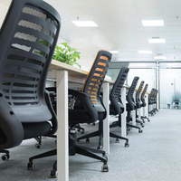 Vente en gros de chaises de bureau de haute qualité chaise en maille de bureau à dossier moyen sièges de bureau ergonomiques chaise ergonomique en maille
