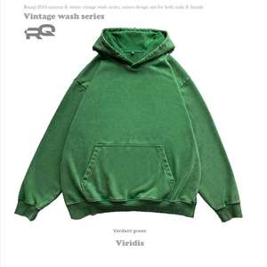 Sudadera con Capucha para Hombre, 100% Algodón Pesado, Diseño Americano Personalizado, Estilo Oversize, Tendencia Otoño-Invierno - Product Image 4