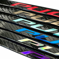 Bâton de hockey BJY modèle 075, durable, léger, haute performance, embout d'extension, 100% fibre de carbone pour SR/JR