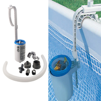 Skimmer mural en plastique Poolstar Deluxe modèle P2004 pour nettoyer les feuilles en surface dans les piscines