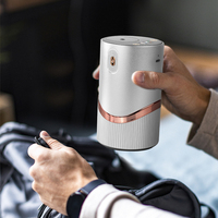 Machine à parfum de voiture intelligente rechargeable Diffuseur d'écran numérique d'huiles essentielles Aromathérapie USB sans eau Nouveau design