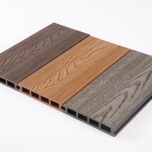 Cubierta de Wpc compuesta de plástico de madera Exterior Cubierta de Wpc ignífuga Cubierta de coextrusión de plástico de madera compuesta para jardín - Product Image 4