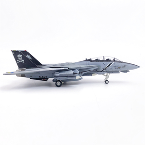 1/100 F-14B américain moderne Tomcat Fighter <span class=keywords><strong>VF</strong></span>-103 Pirate drapeau F14 fini alliage ornement de bureau 14 + ans - Product Image 2