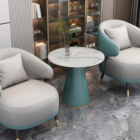 Canapé de réception ergonomique pour bureau, chaises confortables pour les invités, ensembles de canapés de réception pour bureau, canapé en cuir durable pour bureau
