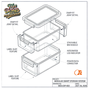 ชิ้นส่วนโดรนซิลิโคนโลหะรูปปั้นดีไซน์แม่พิมพ์ฉีดพลาสติก - Product Image 3