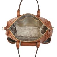 Mode cuir végétalien multi-fonction maternité bébé sacs de voyage sac à couches cartable avec bandoulière et sangles de poussette