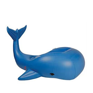 ห่วงยางเป่าลมรูปโมบี้ดิค ทำจากพีวีซีอย่างดี ทนทาน ของเล่นน้ำสำหรับผู้ใหญ่ ของเล่นสระว่ายน้ำขนาดใหญ่ - Product Image 1