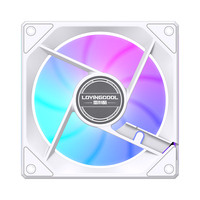 Ventilateurs de châssis d'ordinateur Lovingcool en promotion, ventilateurs de PC gaming ARGB, ventilateurs de refroidissement RGB 4pin/6pin/3pin 120mm pour boîtier PC