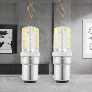 B15 Ba15d tiết kiệm năng lượng dẫn Ngô Silicone Đèn với 32 SMD2835 hạt 3W 220V 110V Nguồn ánh sáng G4 Cơ sở loại 360 độ bảo hiểm - Product Image 3