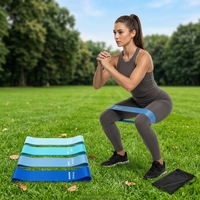 Juego de Bandas de Resistencia para Yoga, Bandas de Látex para Ejercicios de Pilates, Fitness y Gimnasio, OEM