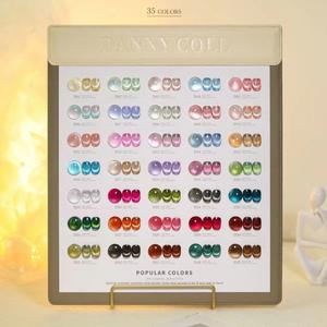 Danny Coll Cat Eye Nagellak UV Magnetische <span class=keywords><strong>Gel</strong></span> Lak Private Label 35 Kleuren Cat Eye <span class=keywords><strong>Gel</strong></span> Nagellak Set - Product Image 1