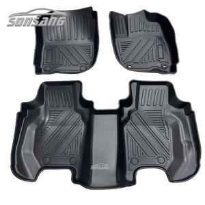 พรมปูพื้นรถยนต์ SONSANG สำหรับรถยนต์พวงมาลัยขวา รุ่นสั่งทำพิเศษ สำหรับรถยนต์หรู <span class=keywords><strong>HONDA</strong></span> FIT ปี 2014+ แบบ <span class=keywords><strong>5D</strong></span> วัสดุ TPE - Product Image 1