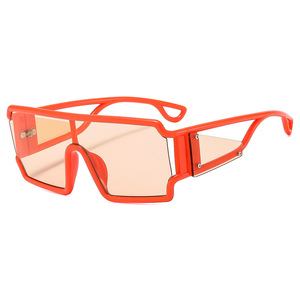 2024 Y2K Fashion Sunglasses Trendy Big <b>Frame</b> Square Men One Piece <b>Eyeglasses</b> UV400 - Product Image 6