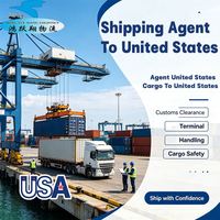 Agente de envío Carga marítima de EE. UU. Puerto de Los Ángeles Servicio logístico exprés Servicio de despacho de aduanas de importación
