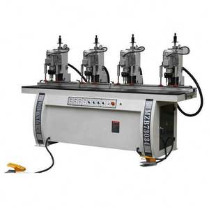 Machine de perçage automatique de haute précision à quatre têtes pour charnières de meubles et portes en bois - Product Image 2