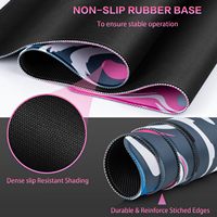 Alas Mouse game ukuran besar, Mouse Pad karet anti air, Laptop, keset meja bermain game, bantalan meja untuk rumah kantor