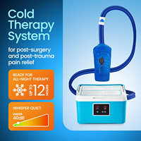 Pompe silencieuse après chirurgie Récupération Dispositif de thérapie par le froid Machine à glace avec coussin de glace universel pour genou, épaule, hanche, jambe et hanche