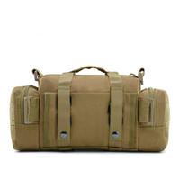 Sac banane décontracté pour homme, multifonctionnel, étanche, camouflage Oxford, 20-36L, PVC, pour équitation, camping, usage tactique, appareil photo