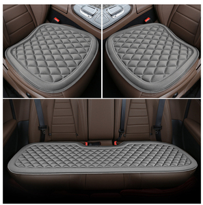 Cojín de Asiento de Coche de Gel Transpirable y Cómodo para Todas las Estaciones, Universal para Oficina, 3 Piezas, Protección Contra el Desgaste - Product Image 4