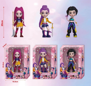 Оригинальные миниатюрные фигурки K-Pop группы <span class=keywords><strong>Devil</strong></span> Hunter из поливинилхлорида, аксессуары для аниме, модели игрушек, куклы - Product Image 2