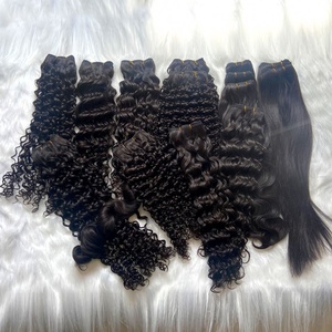 Extensiones de Cabello Afro Rizado Virgen 3c 4a 4b 4c con Clip, Extensiones de Cabello Humano 100% Baratas al por Mayor en Oferta - Product Image 4
