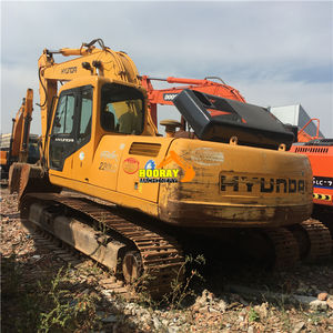 Hyundai 220LC-5 d'occasion de haute qualité, pelle sur chenilles, vente chaude, performance d'origine coréenne, composant moteur principal, prix bas - Product Image 2